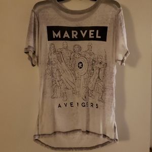 Grey Marvel T-Shirt